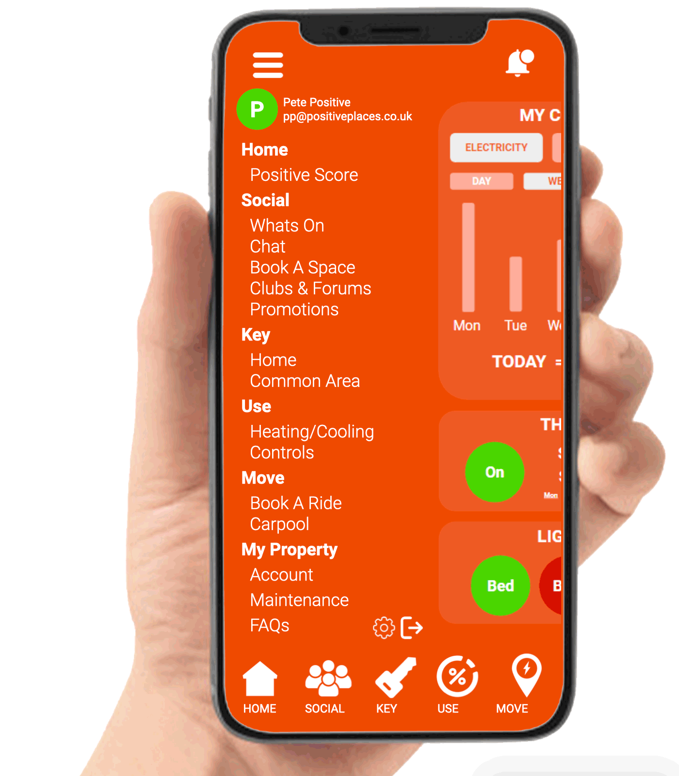 PositivePlaces App